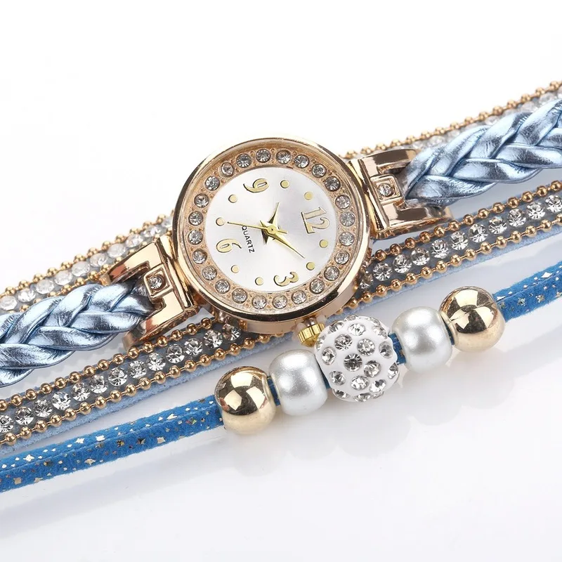 High Quality Beautiful Fashion Women Bracelet Watch Ladies Watch Casual Round Analog Quartz Wrist Bracelet Watch For Women Clock