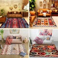 morocco retro national wind rug geometric ins style bedroom living room carpet kitchen bathroom floor mat bed blanket