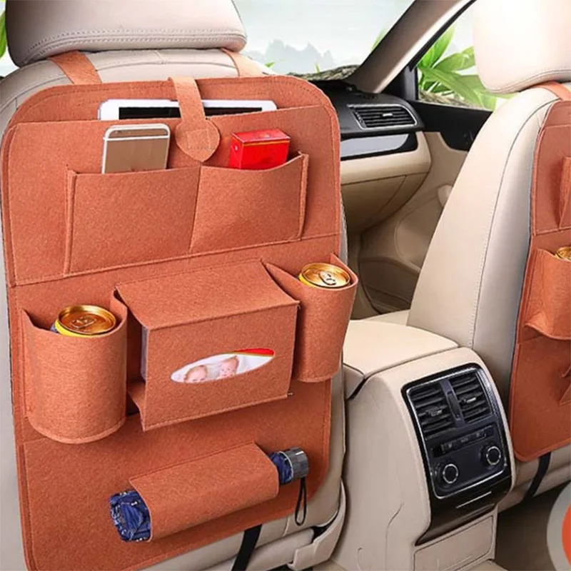 Авто сумка для хранения на заднее сиденье коробка-органайзер в автомобиль