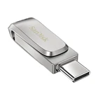 Флеш-накопитель SanDisk SDDDC4 USB 3.1 Type-C двойной флеш-накопитель 32 Гб 64 Гб 128 ГБ 256 ГБ 512 ТБ, телефонметаллический флеш-накопитель для ноутбука