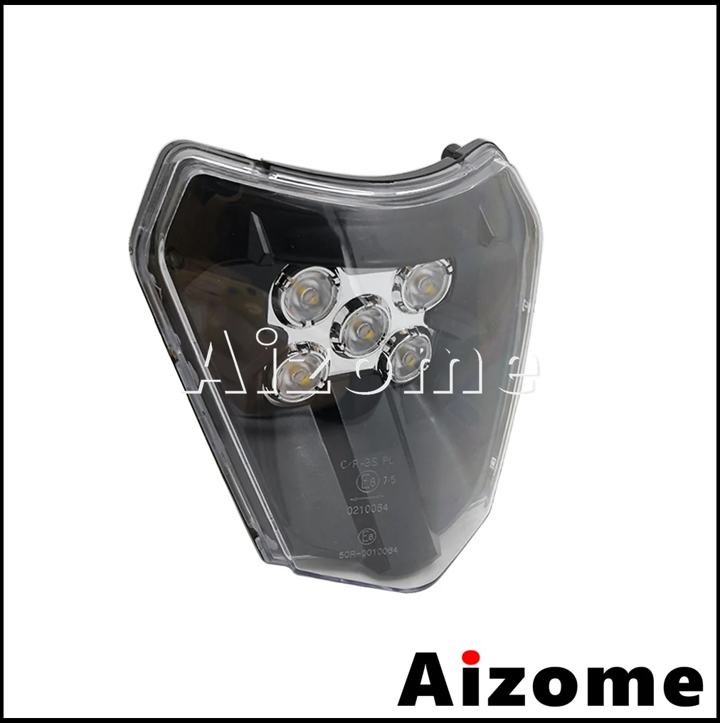 LED Enduro Dual Sport E MARK E8 светодиодный светильник свет козырек для 2012 2020 XC EXC 250 300 450 шесть