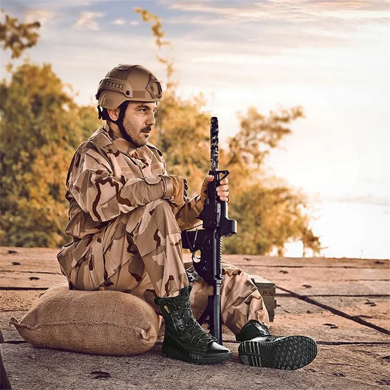 Мужская водонепроницаемая походная обувь для походов на открытом воздухе