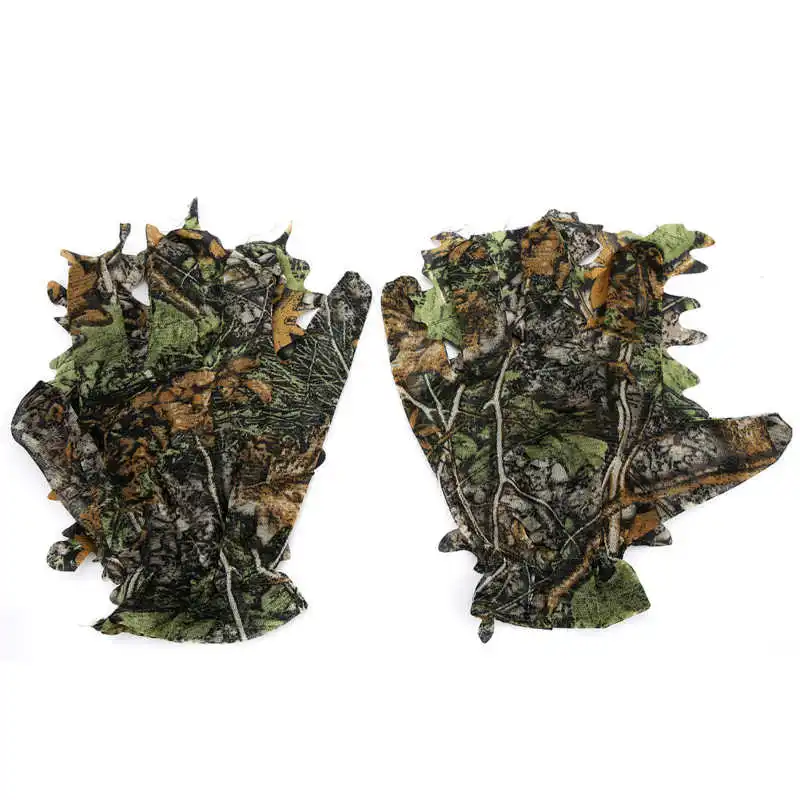 Уличный аксессуар эпонж удобные камуфляжные Нескользящие перчатки с закрытыми