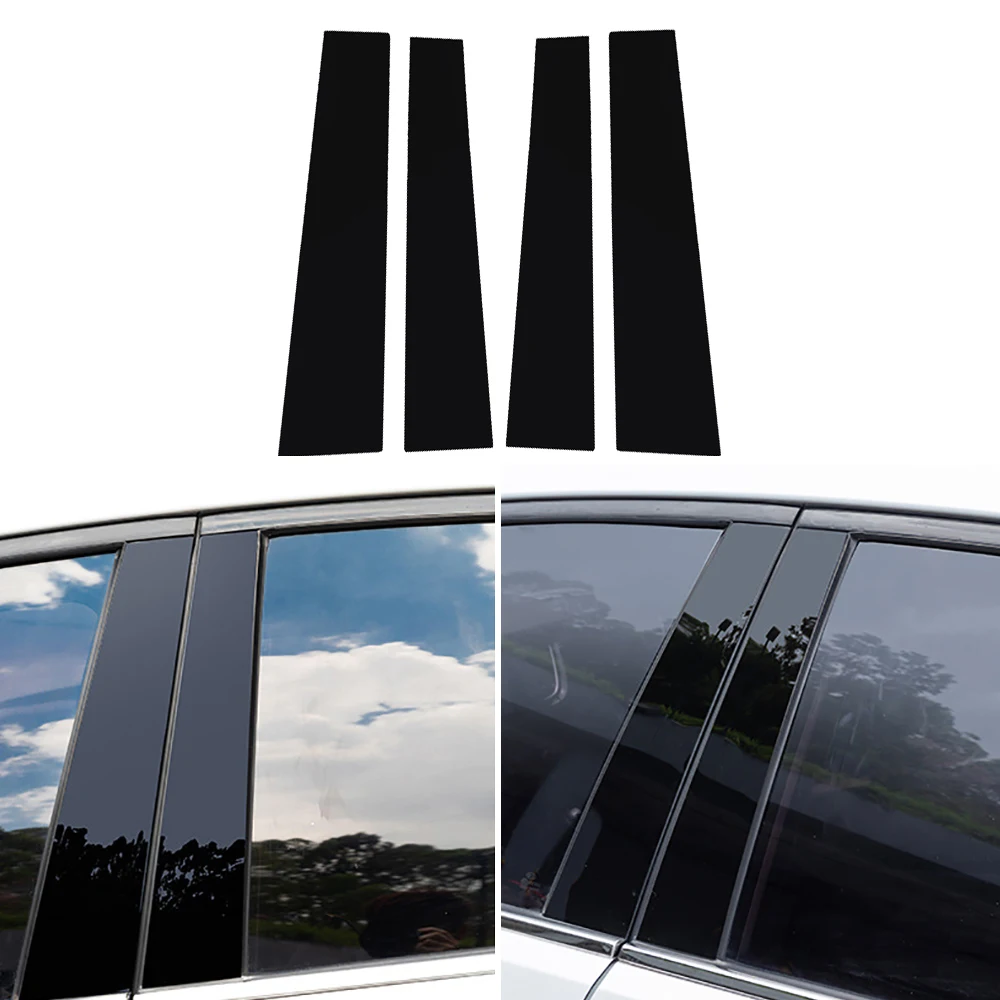 

Car Window Decorative B C Column Molding Trims for Peugeot 301 307 308 408 2008 4008 5008 Auto Door Pillar Strip Car Accessories