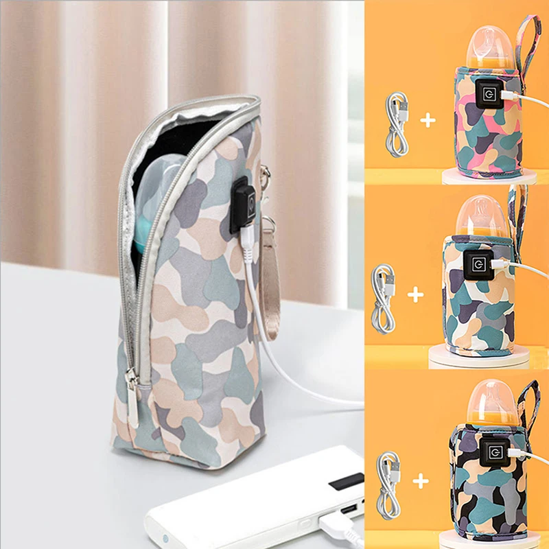 Портативный подогреватель для детской бутылочки с USB молока бутылочек кормления