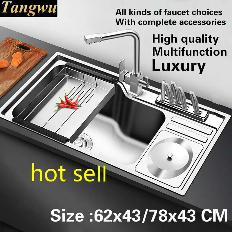 Бесплатная доставка домашняя стандартная кухонная раковина прочная пищевая