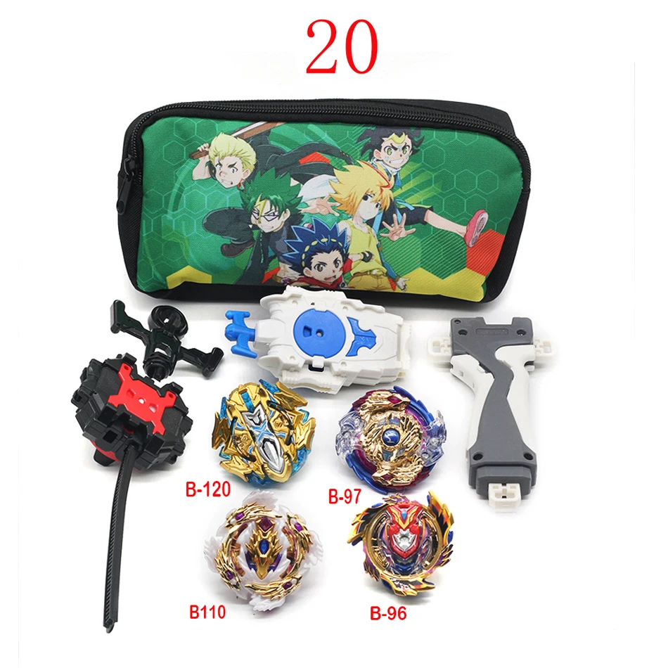 20 Стиль Beyblade Burst Launcher Bey Blade сумка Beyblade Топ игрушки спиннинг гироскоп металлический для 4d мальчика и девочки подарок