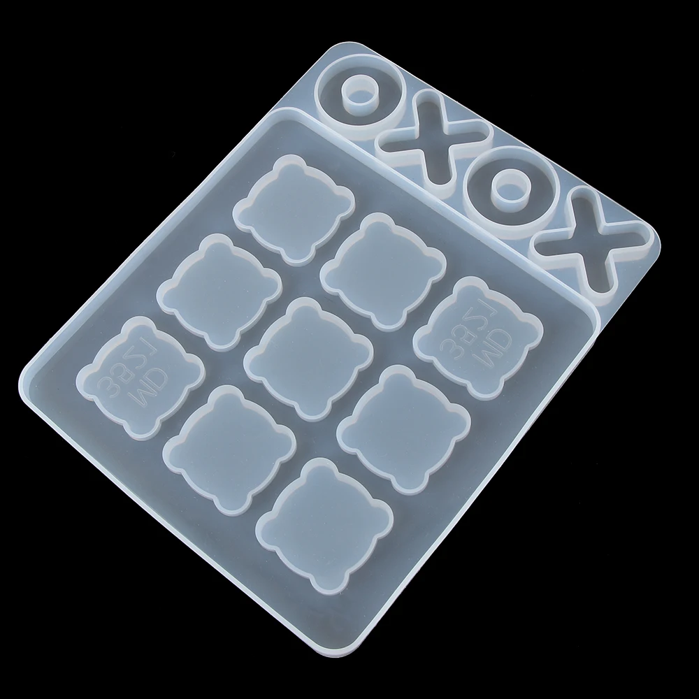 Новые силиконовые формы для литья из эпоксидной смолы форма настольных игр с
