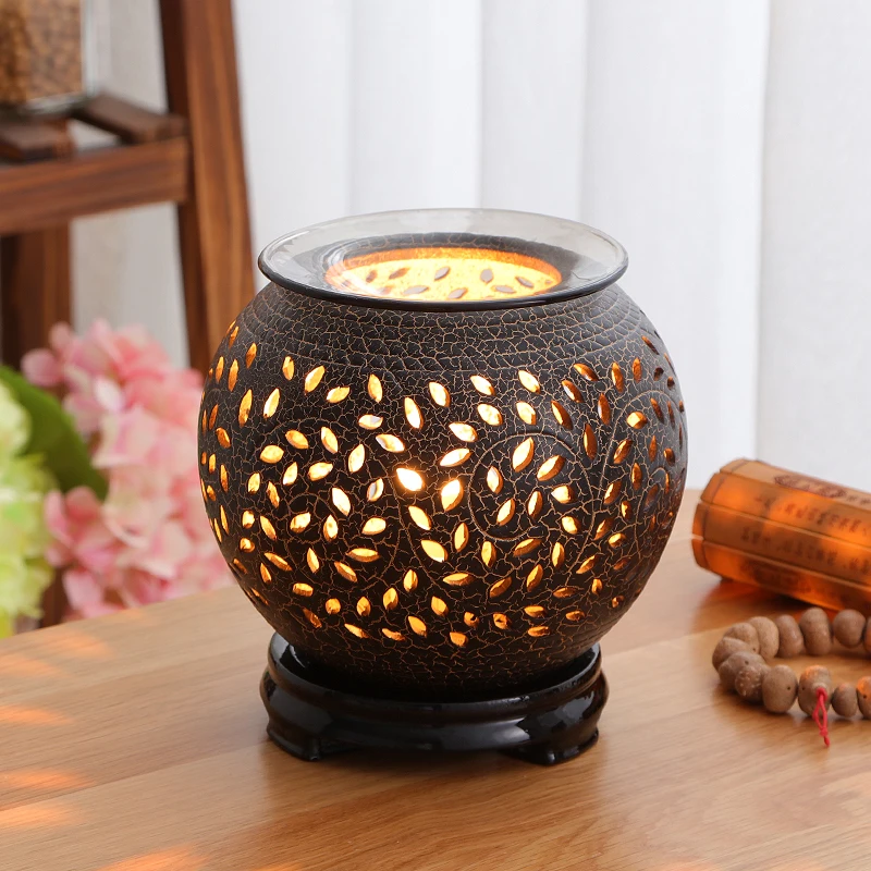 Керамическая электронная благовония лампа для благовоний эфирное масло вилка