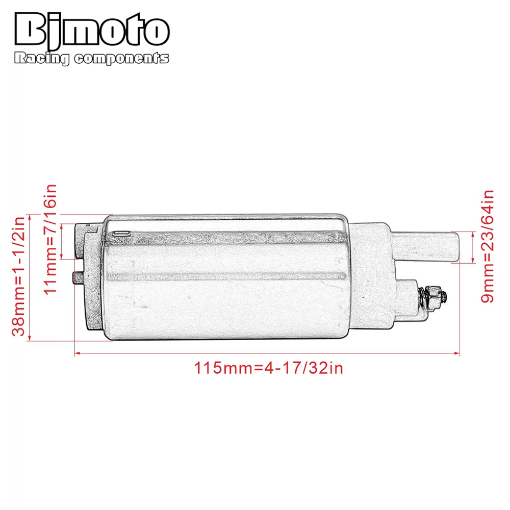 

BJMOTO Fuel Pump For Suzuki OEM 15100-23H00 15100-35FV0 15100-35F10 15100-06G10 15100-06G00 15100-42F01 15100-48H02 15100-16G00