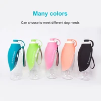 pet dog leaf water cup portable water bottle travel pet drinking bowl dog feeding water dispenser feeders supplies pet products