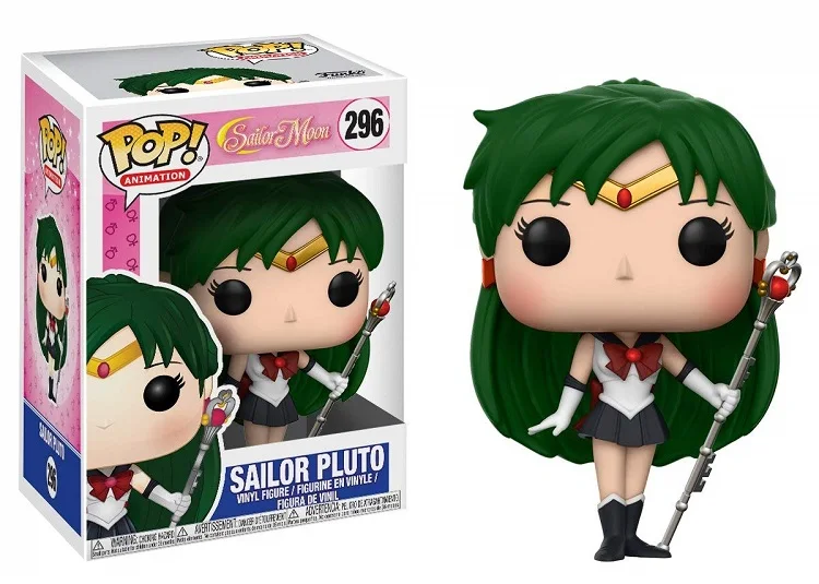 FUNKO POP! Сейлор Мун и луна Чиби Плутон Уран Нептун виниловая Модель Фигурки игрушки