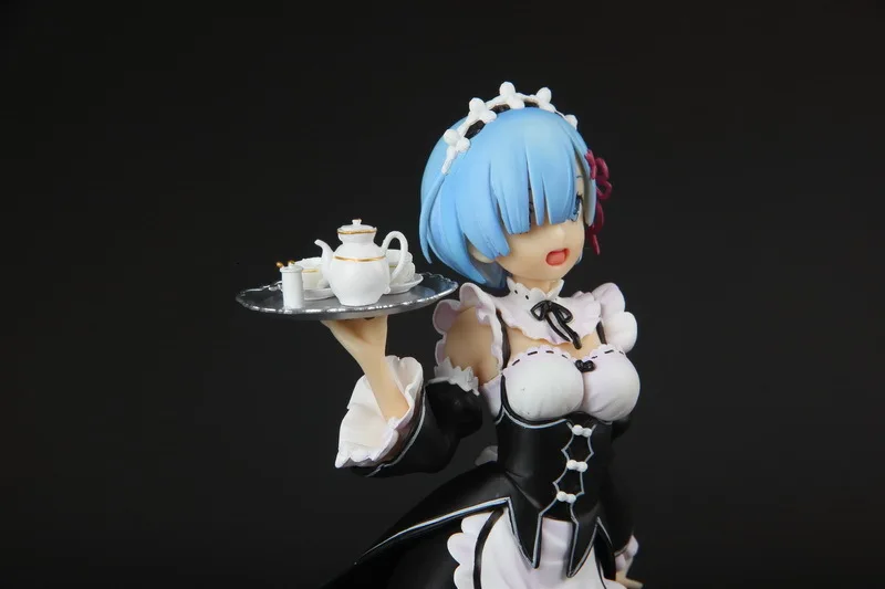 Re: Life другой мир от Zero re: zero Rem Ram кукла «горничная» Emilia Аниме Фигурка Фигурки Коллекция игрушки для детей Подарки