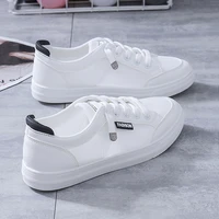 vulcanized womens shoes leisure sports shoes spring and summer breathable knitted shoes fashion flat sports shoes