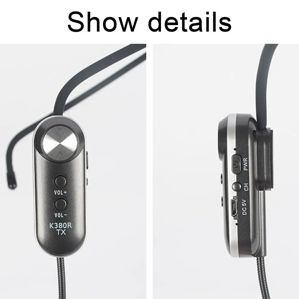 Беспроводная микрофонная гарнитура UHF беспроводная система для голосового