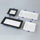 Встраиваемый светодиодный Светильник направленного света с регулируемой яркостью 12 Вт18 Вт24 Вт32 Вт для внутреннего освещения