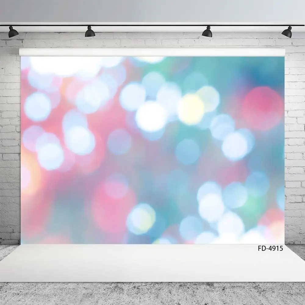 Фотофон со вспышкой Bokeh виниловый тканевый Выпускной фон для детского дня
