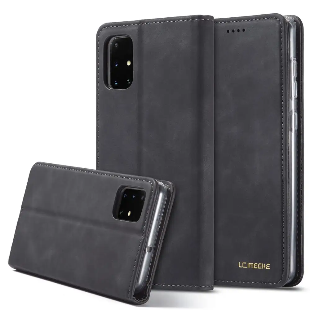 

Wallet Flip Card-Holder Phone Cases For Samsung Galaxy A 51 Luxury Leather Credit Card Slots Cover Glaxay A51 Coque Bumper Etui