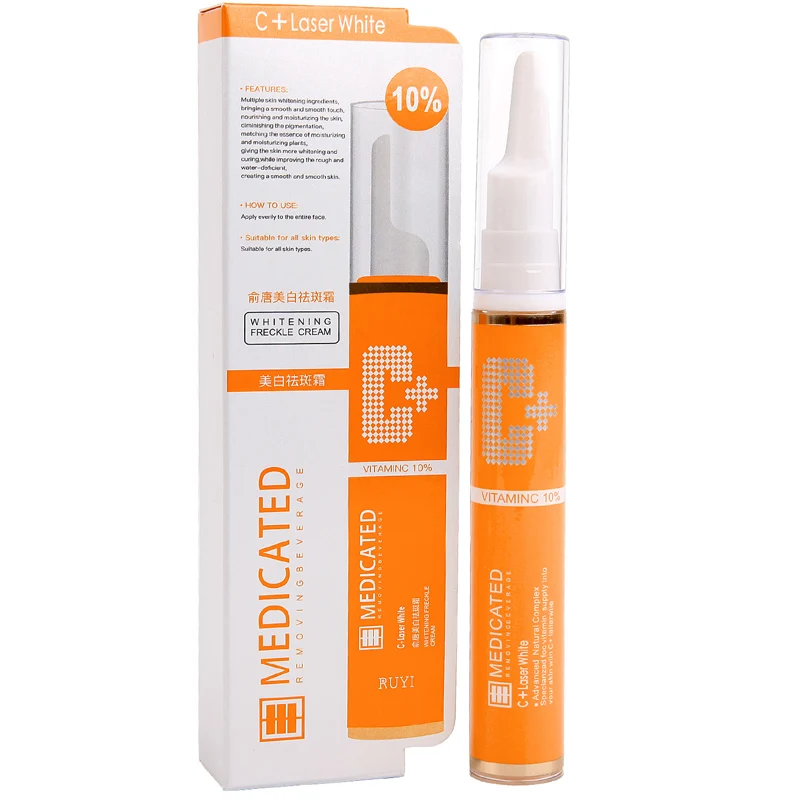 Крем с витамином C для удаления веснушек пигментированных пятен меланина