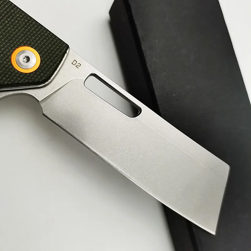 Складной нож KESIWO GT955 карманный тактический клинок из льняного волокна с лезвием D2