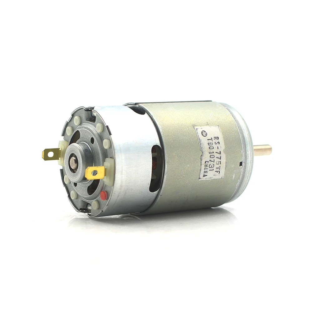 Япония Mabuchi RS-775VF 5 в 12 В 24 36 двигатель с низкой скоростью от 1600 об/мин до 12500