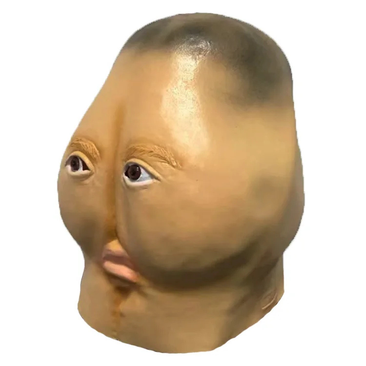 Новинка латексная маска на голову для взрослых опора косплея аксессуары