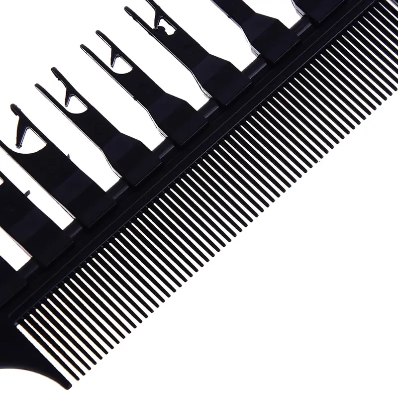 2 сторонняя Регулируемая Расческа для окрашивания волос массажная насадка