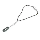 H054 DIY вязаное модное ожерелье с резиновым подвесным держателем для часов Xiaomi Mi Band 2