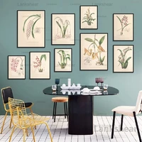 antique botanical canvas art posters and prints vintage botanical wall art canvas painting pictures for living room home decor