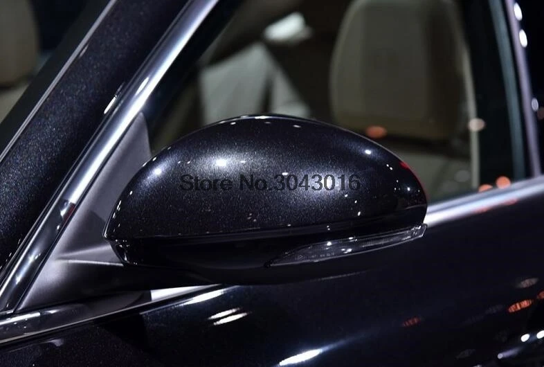 Высокое качество для Alfa Romeo Giulia карбоновое волокно зеркало заднего вида крышки зеркала черный отделка-UP Автомобиль Стайлинг