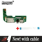 Asepcs оригинал для For Asus X555 X555L X555LD X555LD_IO USB аудио кард-ридер плата REV: 2,0 MB 100% Протестировано Быстрая доставка