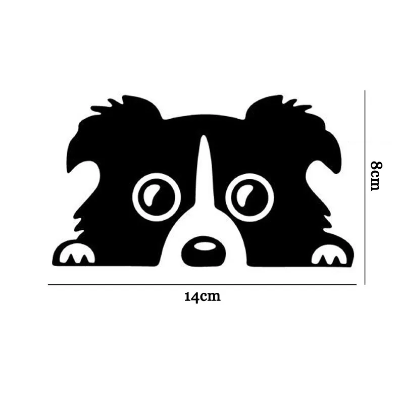 Volkrays индивидуальная Автомобильная наклейка Border Collie Dog аксессуары