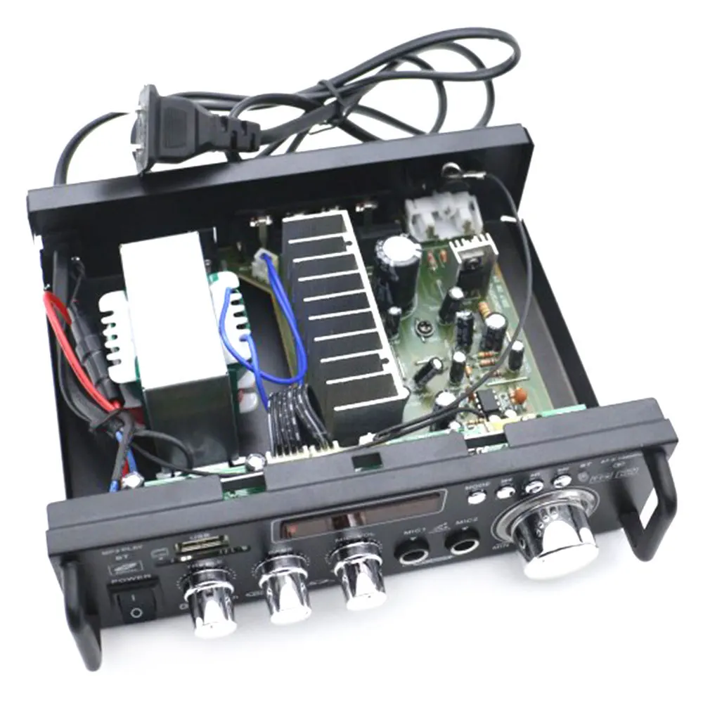 600 Вт 2 канальный Bluetooth Hi Fi стерео усилитель штепсельная вилка американского