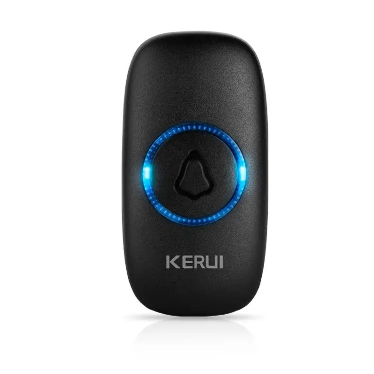1 Button KERUI беспроводной дверной звонок DC на батарейках 500ft пульт дистанционного управления 1 передатчик 1 приемник 32 Кольца дверной звонок беспроводной звонок - Цвет: 1 Button