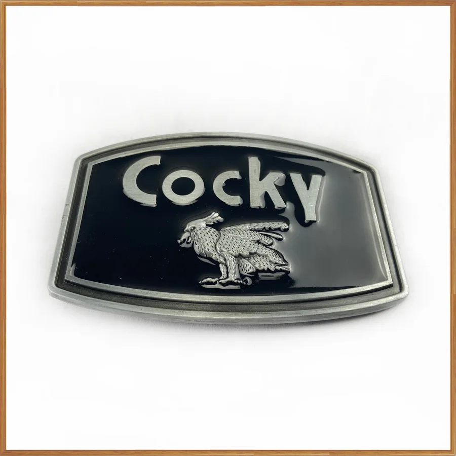 BuckleClub ретро оптовая продажа цинковый сплав Черный дерзкий джинсов в подарок