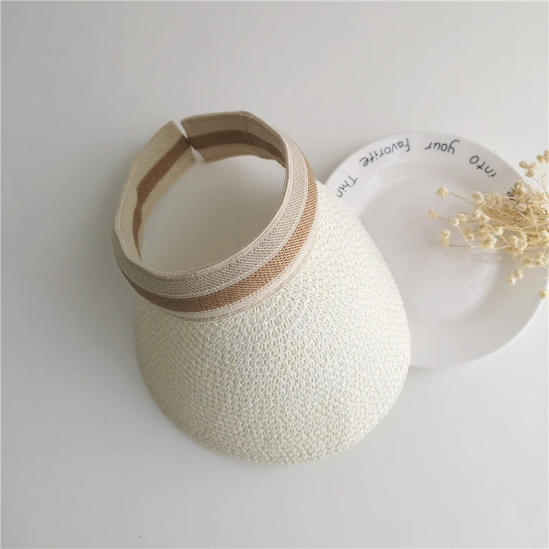 

New Arrives Baby Summer Outdoor Cap Hat Kids Children Sun Sun Beach Caps Lovely Cap Weave Brim Baby Girl Sun Hat