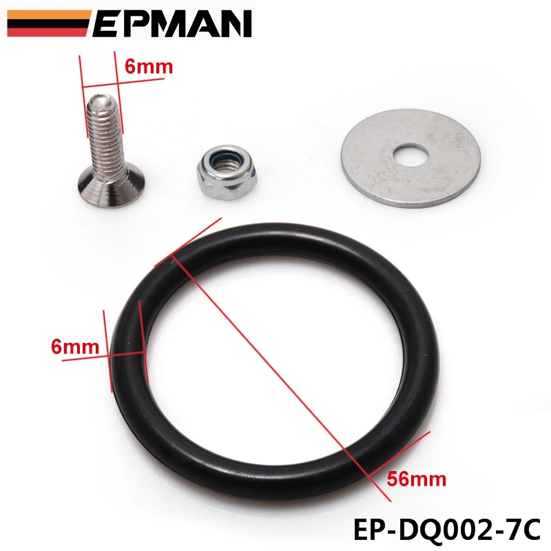 Быстросъемные крепежи для передних бамперов багажника/крышки люка и задние