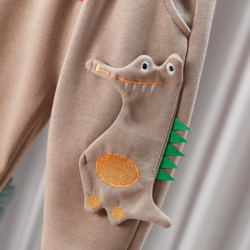 

Autumn Baby Girls Clothes Children Boys Sports Pants Spring Toddler Casual Clothing Infant Fashion Trousers Kids Cartoon Pants