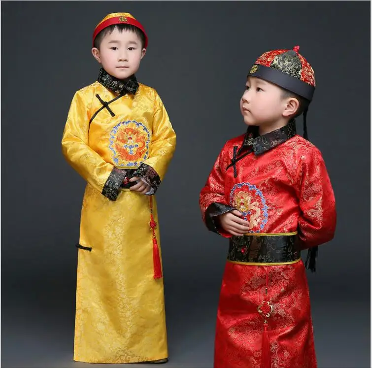 Hanfu/платье Древний китайский традиционный костюм для мальчиков ханьфу косплей