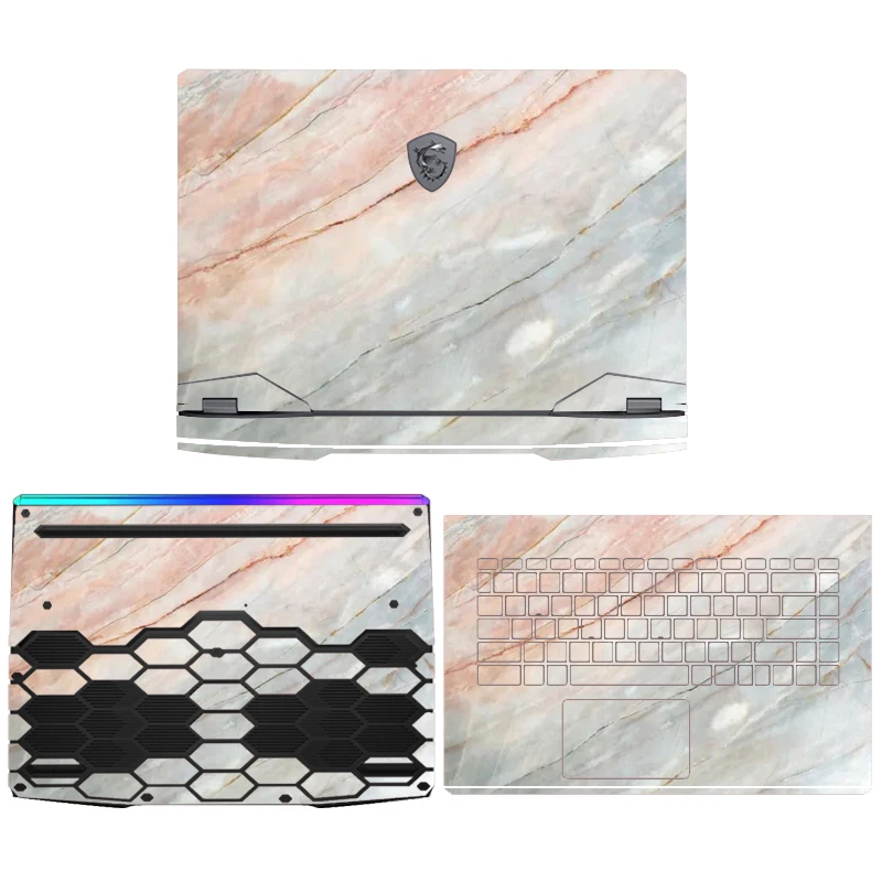 Наклейка для ноутбука MSI GF66 2021 GE66 GP76 GF76 GE76 GL76 окрашенная ПВХ Виниловая наклейка s