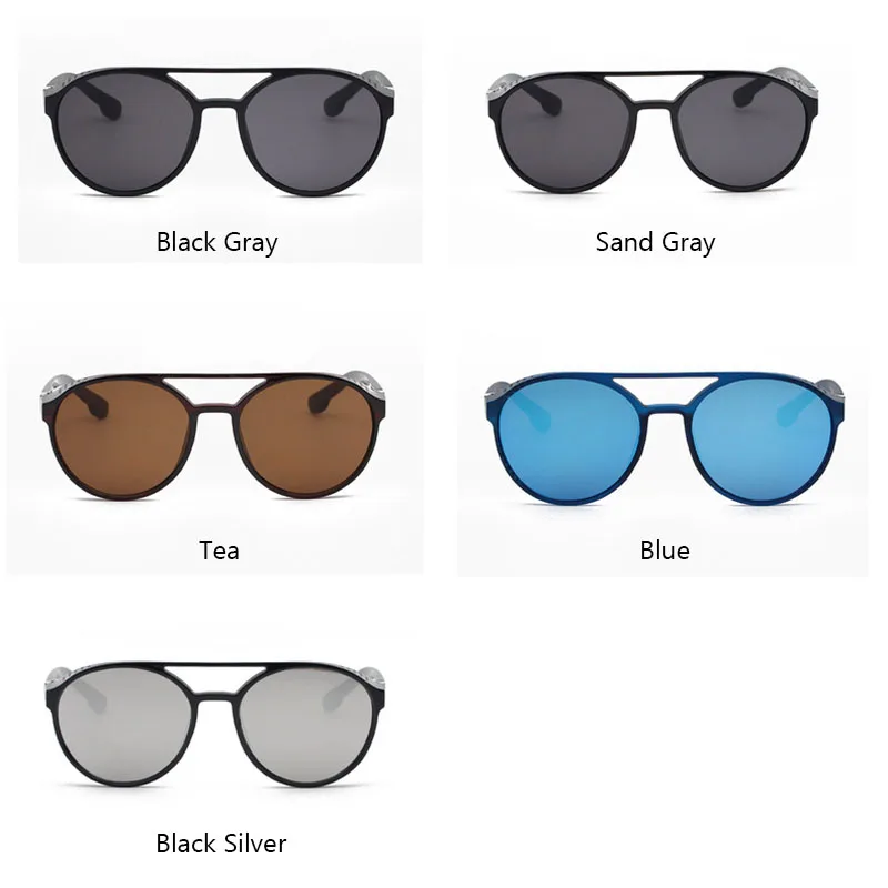 

RBRARE Vintage Steampunk Sunglasses Men Luxury Brand Designer Sun Glasses For Men Vintage Outdoor Driving Gafas De Sol Mujer