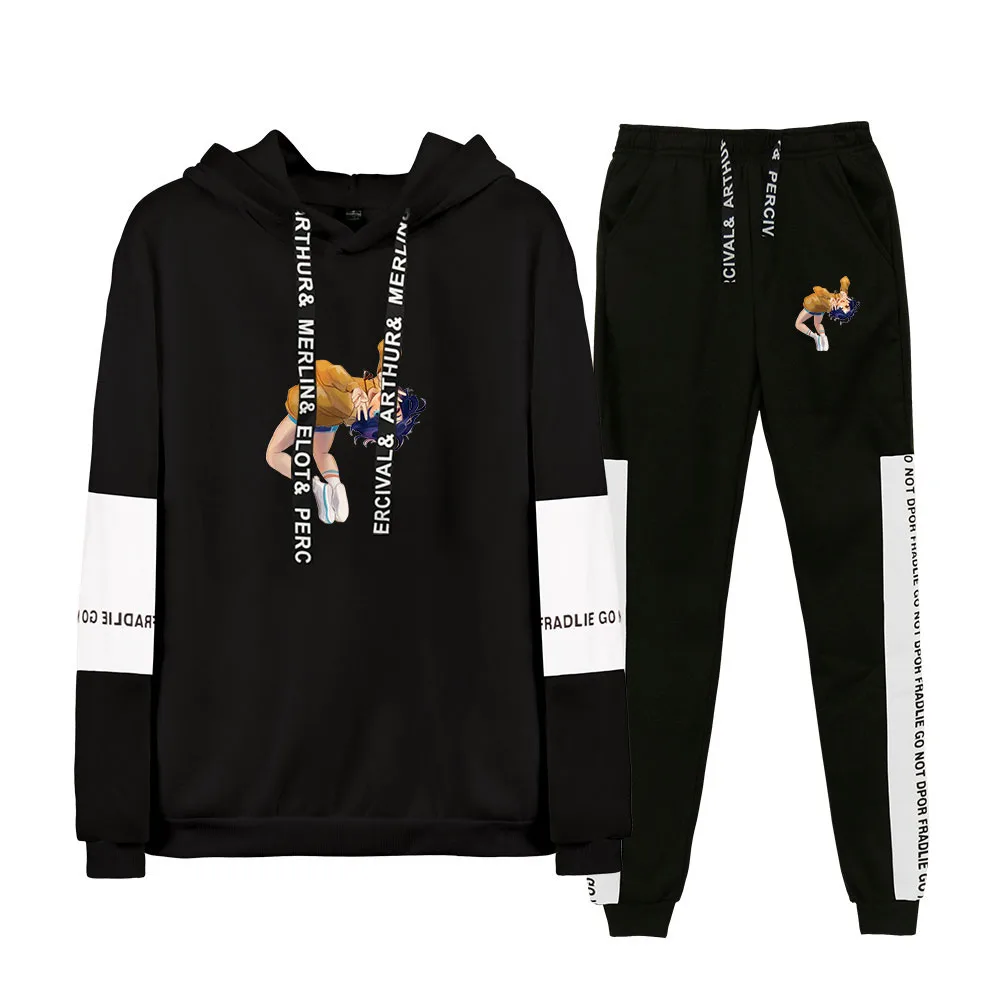 

Wonder Egg Priority Hoodie Unisex Tracksuit Two Piece Set Hoodie Sweatpants Women Men's Sets Cartoon High Quality Fashion Clothe