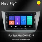 Автомобильный мультимедийный плеер NaviFly 1280*720 IPS Android, радио с экраном для Seat Altea 2004-2015, система подключения GPS