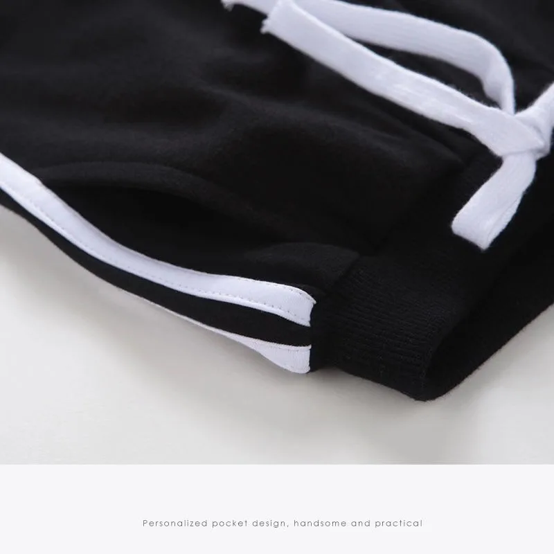 Брюки для мальчиков сезон весна-осень повседневные штаны в Корейском стиле