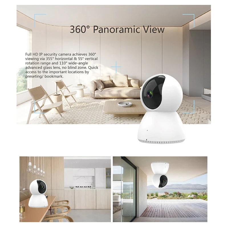 

C23 Camera Smart Life Wireless Camera 1080P HD Surveillance Camera Home Security Camera Night Vision WiFi Camera