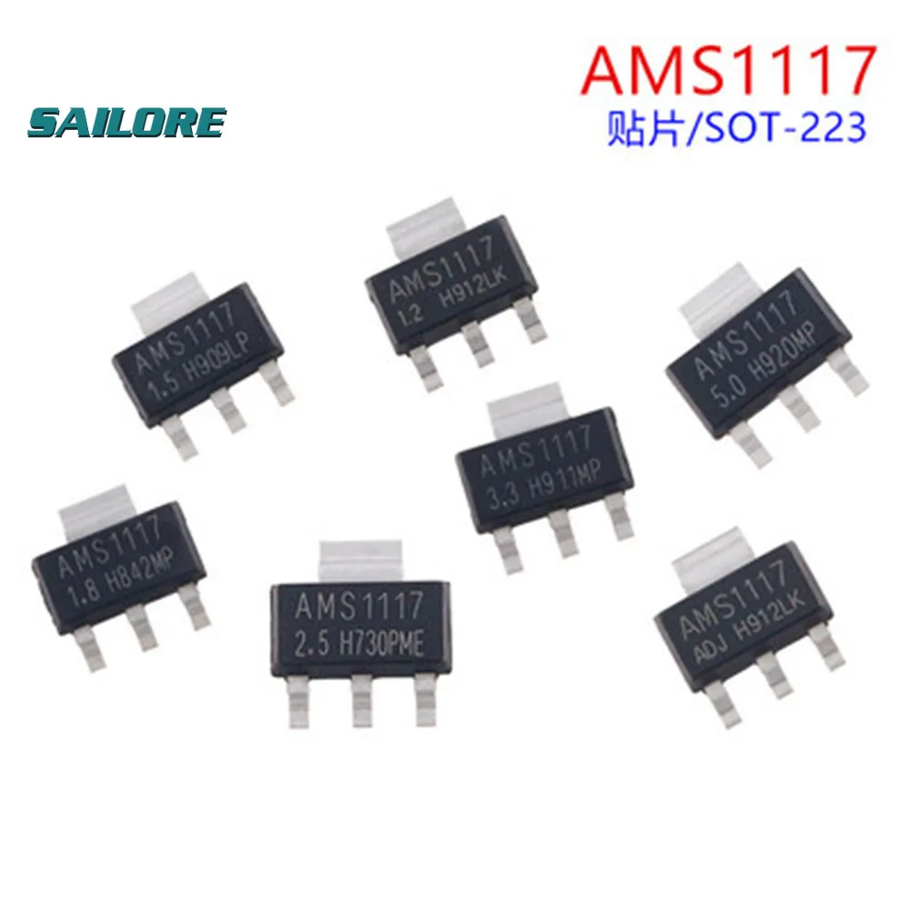 

Вспышка AMS1117 для стабильного напряжения