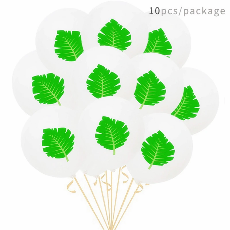 Новый 10 шт. 12 дюймов печать фламинго и ананасы черепаха задний лист латексный