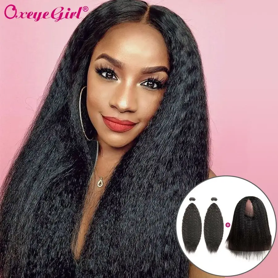 360 кружева фронтальной с пряди бразильские кудрявые прямые волосы человеческие