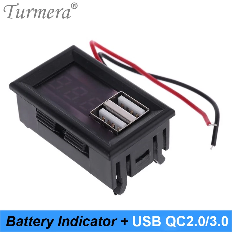Аккумулятор Turemra 12 В 24 USB-порт QC 2 0 3 для автомобильного зарядного устройства