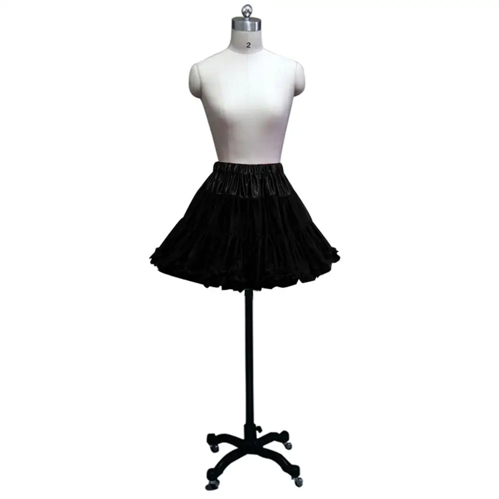 Милая Дамская Девочка Короткая мини юбка тюль для нижней юбки кринолиновый